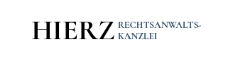Logo Rechtsanwaltskanzlei Hierz